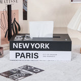 Book Style Tissue Box Napkin Holder Case Paper Box Container Fashion Hotel Storage Box Home Table Decoration Ornaments - V.I.P Digital Presence