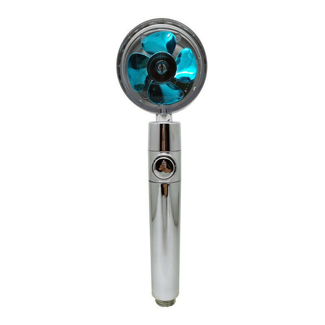 Onder Druk Douchekop Shower Nozzle Water-saving Flow 360 Rotating High-pressure Nozzle With Small Fan - V.I.P Digital Presence