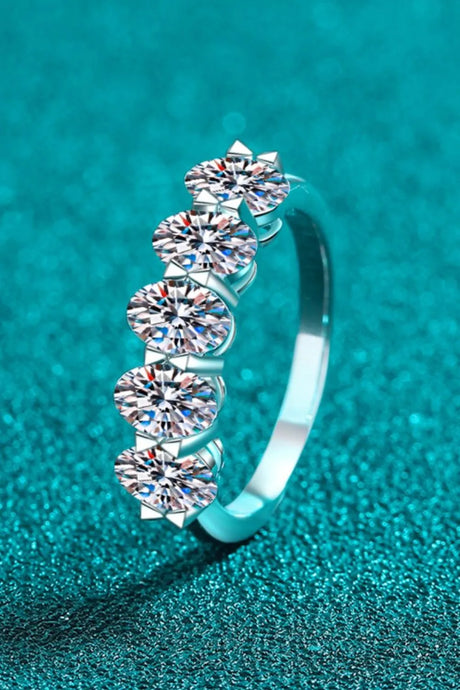 2.5 Carat Moissanite 925 Sterling Silver Ring - V.I.P Digital Presence