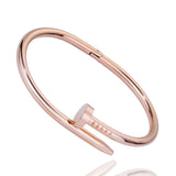 Diamond titanium steel bracelet for women, light luxury, non fading card home nail bracelet - V.I.P Digital Presence