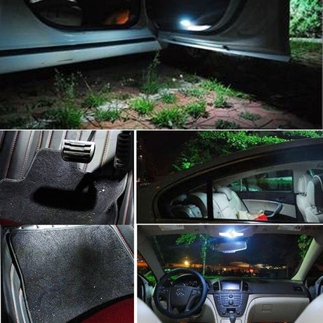 10Pcs Auto T10 Led Cold White 194 W5W LED 168 COB Silica Car Super Bright Turn Side License Plate Light Lamp Bulb DC 12V - V.I.P Digital Presence