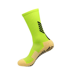 Anti Slip Football Soccer Socks for Men Teenage Kid Boys Sport  Grips Crew Socks Black White Blue High Quality - V.I.P Digital Presence