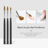 COSCELIA New 9 Color Crystal Color Powder 30Ml Crystal Liquid Desiccant Anastomosis Agent Set Nail Brush Full Set - V.I.P Digital Presence