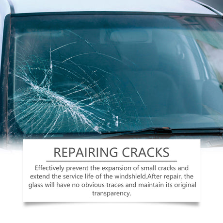 Car Windshield Repair Fluid Set, Car Front Windshield Repair Cracks Clear Vision - V.I.P Digital Presence