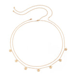 Tassel Butterfly Pendant Double layer Waist Chain for Women's Sexy Street Photography Single circle Metal Body Chain - V.I.P Digital Presence