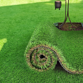 3FTX5FT Outdoor Artificial Grass Runway Blanket, Thick and Realistic Fake Grass Roll Decoration 1.38 "Pile Height - V.I.P Digital Presence