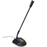 New desktop RGB luminous condenser microphone live broadcast shouting microphone gaming microphone - V.I.P Digital Presence