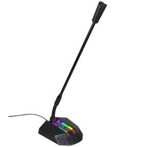 New desktop RGB luminous condenser microphone live broadcast shouting microphone gaming microphone - V.I.P Digital Presence