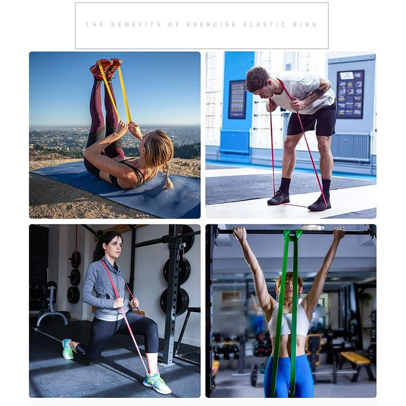 Resistance Band Resistant Latex Sports Elastic Belt Pull Up Assistance Bands For Pilates Training Out Fitness Body Home Gym - V.I.P Digital Presence
