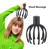 Head Massager Octopus Scalp Massager Electric Head Massage Claw Household Head Physiotherapy Instrument - V.I.P Digital Presence