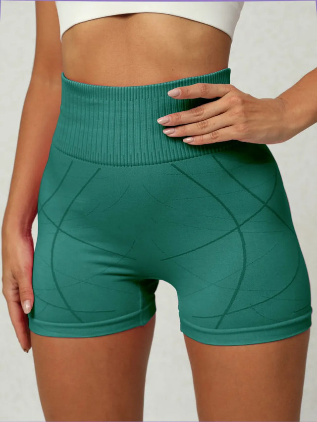 High Waist Active Shorts - V.I.P Digital Presence
