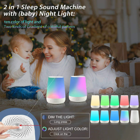 Popular Sleep Aid Children's Touch Night Light Sleep Aid Home White Noise Graffiti Intelligent Sleep Aid - V.I.P Digital Presence