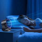 2025 New 100-Speed High - Speed Circulating Fan for Home. 6 - Inch Charging Digital Display, Turbo Desktop Electric Fan - V.I.P Digital Presence