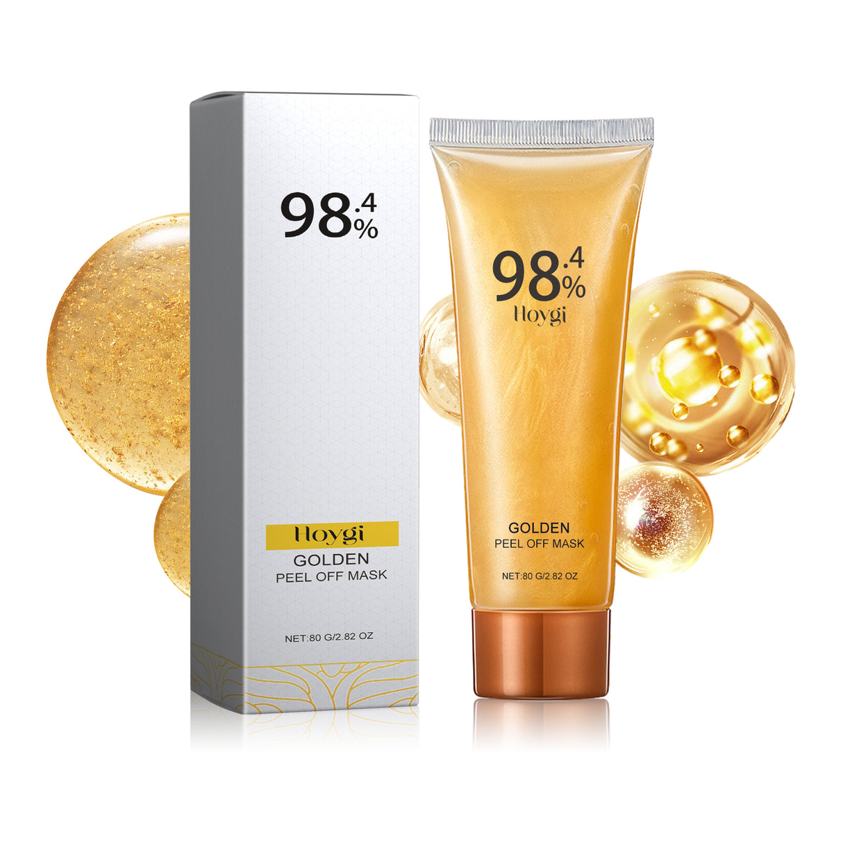 Golden Peel Off Mask, Cleanse Blackhead Impurities Fade Wrinkles Tight Skin Smear Type Mask - V.I.P Digital Presence