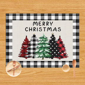 New Christmas dining mat table decoration anti fouling and heat-insulating Western style mat - V.I.P Digital Presence