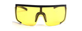 Personalized anti-ultraviolet large-frame white mercury sunglasses exaggerated one-piece anti-sputum and anti-splash glasses（HM-009） - V.I.P Digital Presence