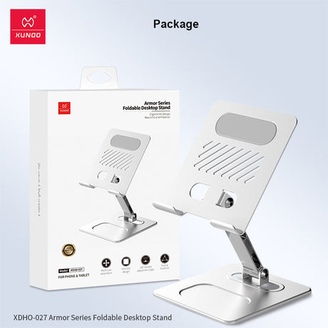 Suitable for tablet stand, iPad desktop stand, mobile phone universal metal heat dissipation, foldable lazy person stand - V.I.P Digital Presence