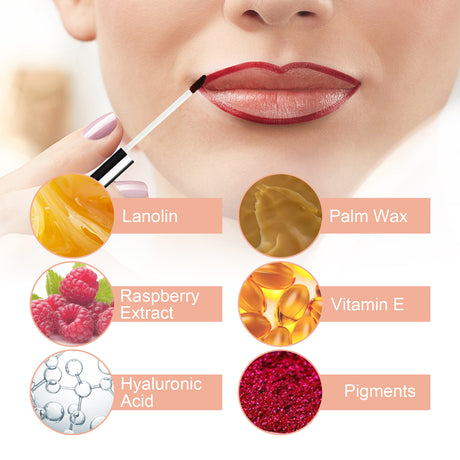 Peel Lip Liner, Outline Lip Shape Lip Color Waterproof Non-Smudging Peel Lip Liner Lip Brush - V.I.P Digital Presence
