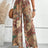 Printed Wide Leg Pants - V.I.P Digital Presence