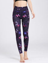 Printed Active High Waist Leggings - V.I.P Digital Presence