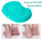 Pregnant Women Without Bend Over Shower Foot Massager Scrubber Cleaner Washing Massage Tools Pad Mat Elderly Feet Cleaning Brush - V.I.P Digital Presence
