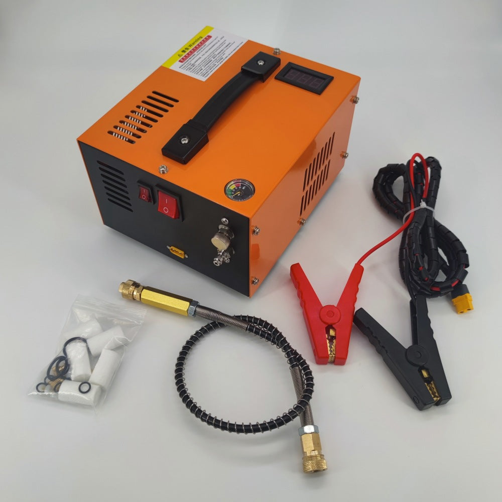 Car 12V Electric High-Pressure Air Compressor 30MPA Diving Breathing Pump 4500PSI - V.I.P Digital Presence