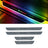 Acrylic Universal Car Led Welcome Pedal Light Led Moving Door Scuff Led Door Sill Scuff Plate car logo  4PCS Set - V.I.P Digital Presence