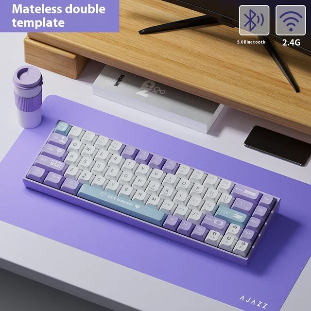 AK680 Mechanical Keyboard Gaming Mini Keyboard Notebook - V.I.P Digital Presence