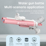 Double tube electric water gun outdoor water play and war toy - V.I.P Digital Presence