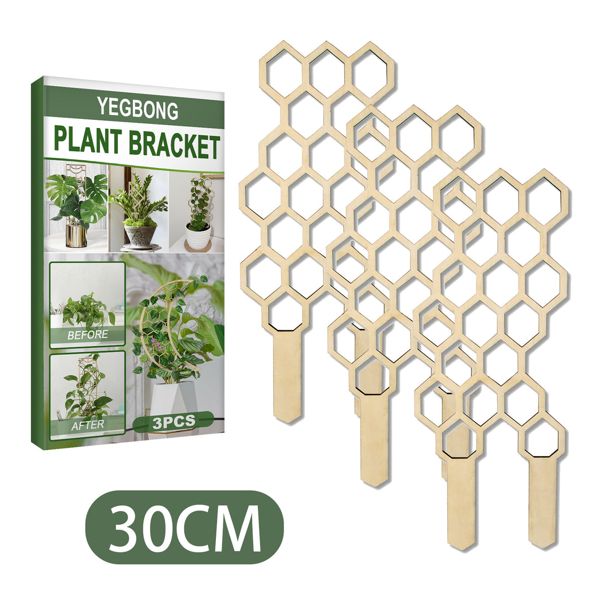 Garden Plant Trellis Home Wooden Pot Climbing Pergola Balcony Decoration Support Flower Arrangement Supports - V.I.P Digital Presence