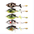 9.5cm/16.9g Propeller Rotary Tractor Bait Path Sub Bait Floating Water Rock Small Fat Water System Wave Climbing Fish bait - V.I.P Digital Presence