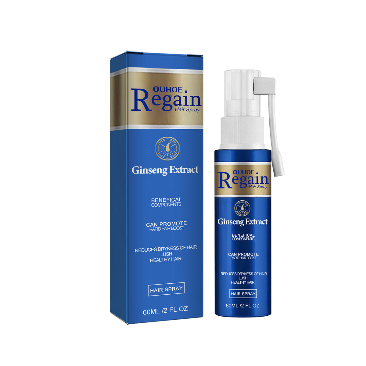 Regain Hair Spray, Moisturize And Repair Dry Hair And Frizz, Strengthen Hair And Prevent Hair Loss - V.I.P Digital Presence