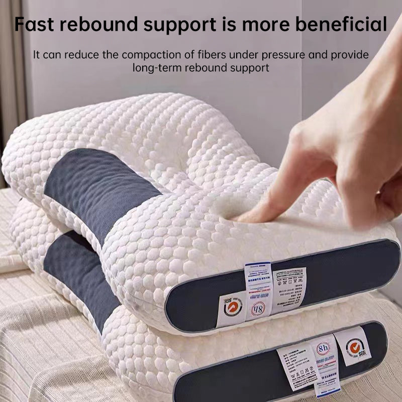 2025 New SPA Sleep Pillow: Sleep aid, neck support, orthopedic, soybean fiber massage, for home - V.I.P Digital Presence