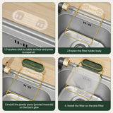 Kitchen Disposable Filter Garbage Drain Mesh Rack Leftovers Household Drain Sink Filter Mesh Rack - V.I.P Digital Presence