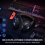 S20 Head mounted Gaming Earphones Wired RGB Luminous Earphones Computer Esports PS4 Earphones - V.I.P Digital Presence
