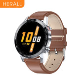 Reloj inteligente HERALL 2020 con ECG para hombre, IP68, resistente al agua, monitor de presión arterial, compatible con Android, Apple y Xiaomi. 