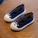 Zapatos de lona blancos para niños y niñas, zapatillas blancas antideslizantes, para primavera y otoño 