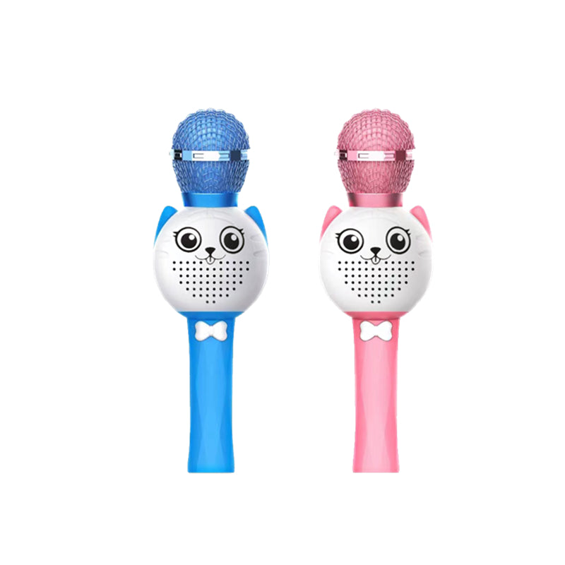 Singing Machine With Microphone All-In-One Wireless Home Karaoke Toy Little Girl Amplifier Sound Baby Microphone For Children - V.I.P Digital Presence