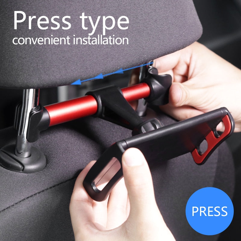 4-11.5inch Car Back Seat Phone Holder Tablet Mobile Phone Holder Universal Car Headrest Holder 360 Rotatable Stand Support - V.I.P Digital Presence