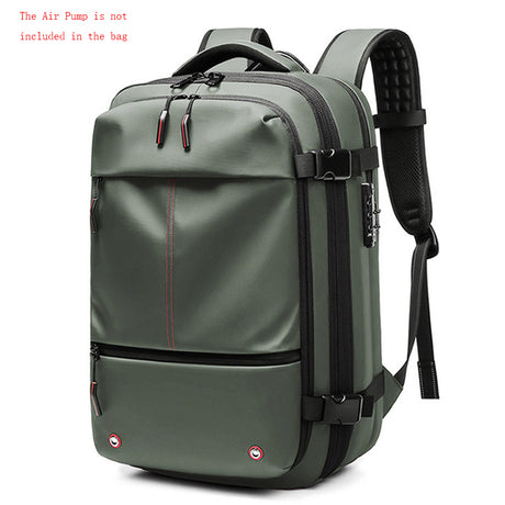 Air Tight Bags Valve Vacuum Compression Backpack system Expandable waterproof bagpack back pack travel laptop bag backpacks - V.I.P Digital Presence