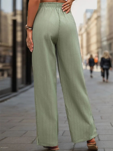 High Waist Wide Leg Pants - V.I.P Digital Presence
