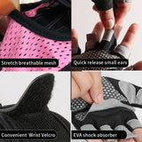 Outdoor sports fitness gloves anti slip and wear-resistant silicone half finger exposed riding gloves - V.I.P Digital Presence