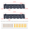 1pc 6-hole fishing rod wall mount, vertical/horizontal display frame - V.I.P Digital Presence