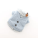 Dog clothes, pet clothes, winter lollipop dog clothes, cat clothes, compared to bear clothes, woolen plaid pet clothes - V.I.P Digital Presence