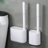 Wall Mounted Disposable Tool with No Dead Corners for Cleaning Bathroom and Toilet Brushes - V.I.P Digital Presence