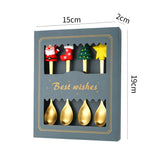 Christmas gift tableware stainless steel coffee spoon dessert spoon fork set - V.I.P Digital Presence