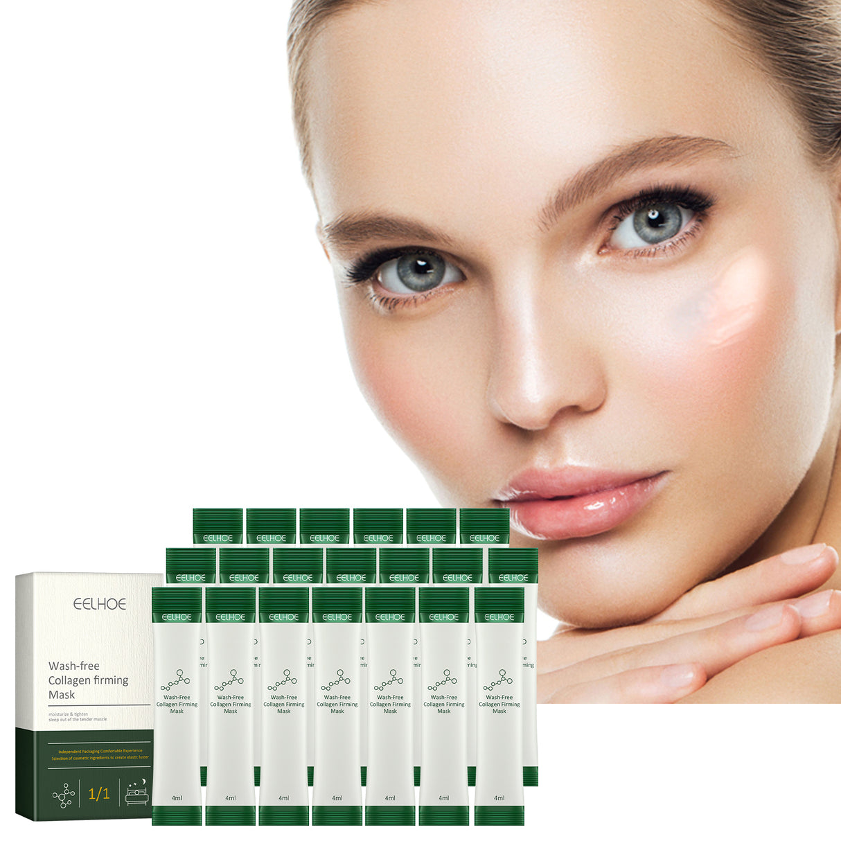 Night Frozen Mask, Leave-In Facial Mask Firming Skin, Reducing Fine Lines And Moisturizing Night Cream - V.I.P Digital Presence