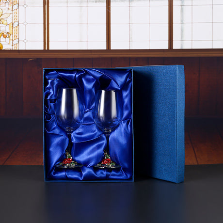 Household enamel crystal glass red wine glass goblet decanter - V.I.P Digital Presence