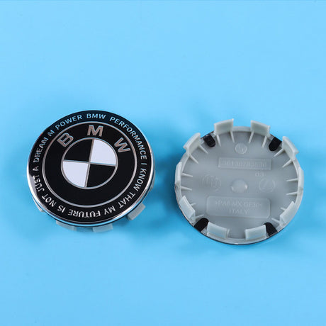 Suitable for BMW front and rear standard wheel hub covers 56/68mm 3 Series 5 Series X1X5X6M logo co branded center cover logo - V.I.P Digital Presence