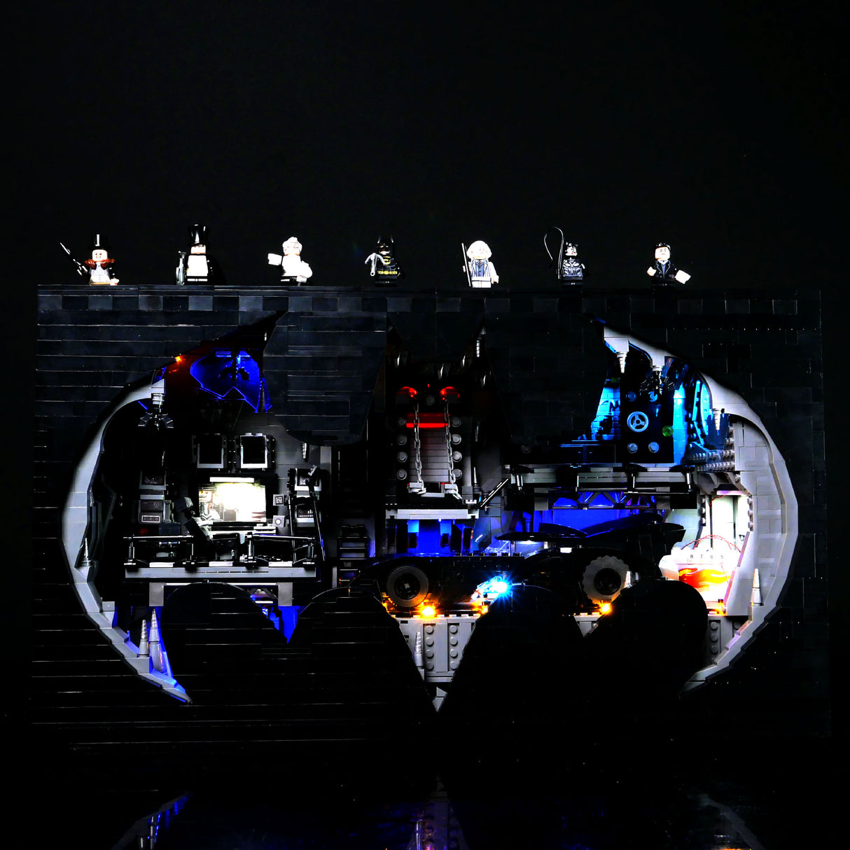 LP building block lighting suitable for LEGO 76252 Batcave Shadow Box building block model LED remote control lighting - V.I.P Digital Presence